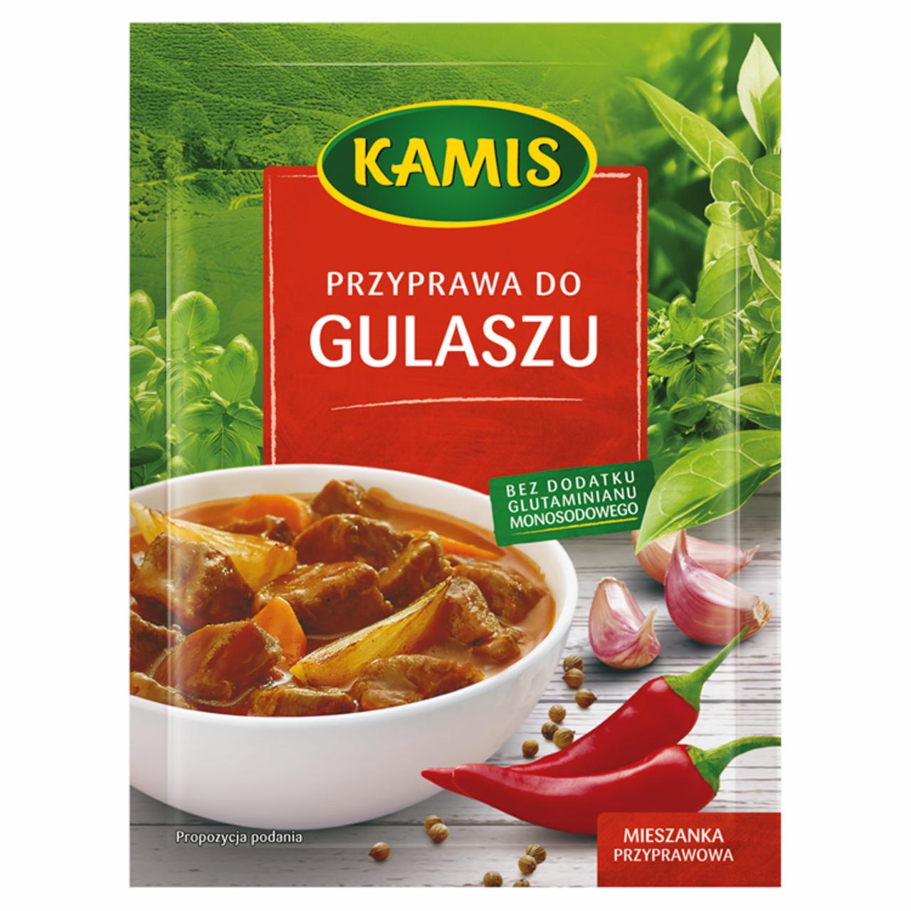 Zdjęcia - Kamis Przyprawa do gulaszu Mieszanka przyprawowa 25 g