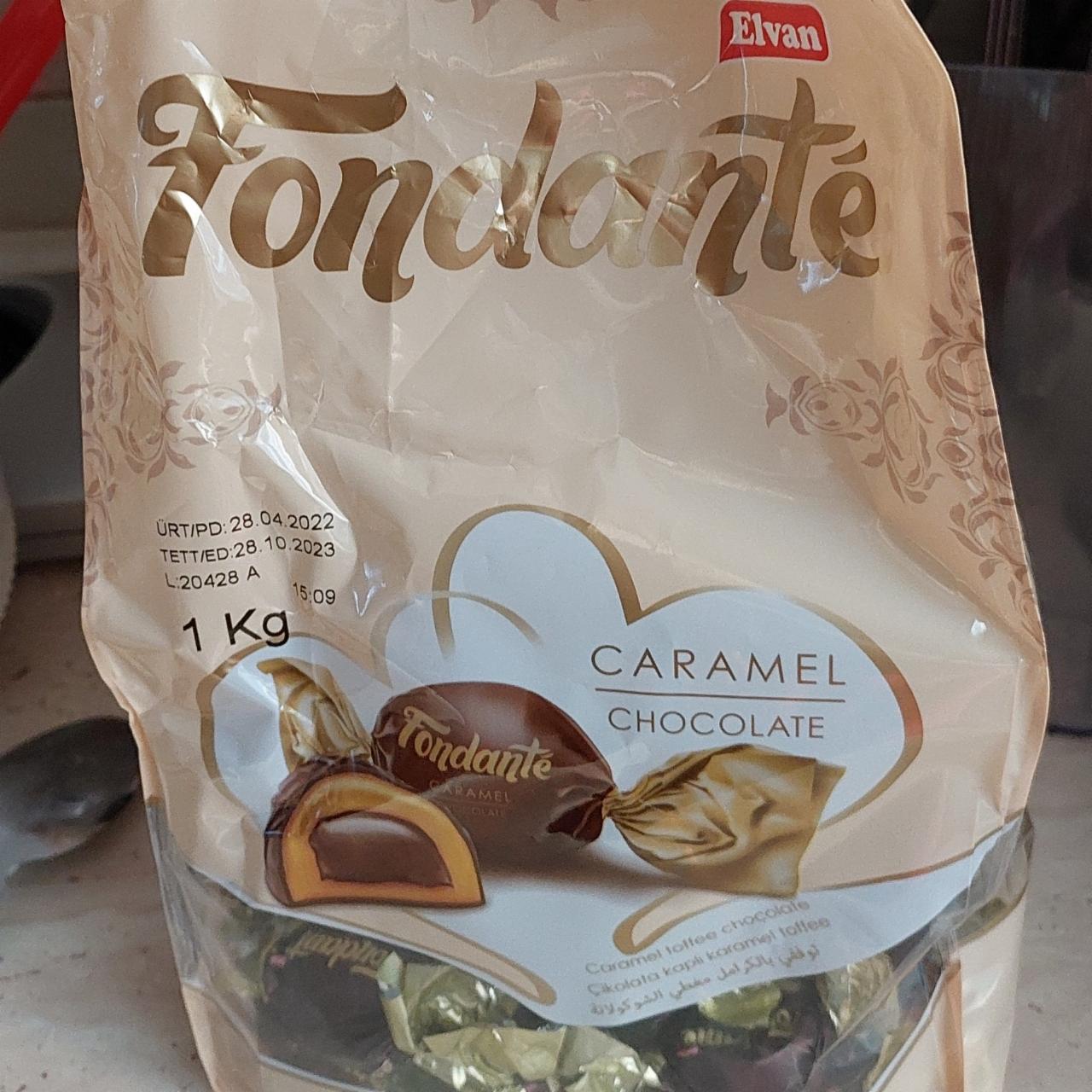 Zdjęcia - Fondante carmel chocolate Elvan