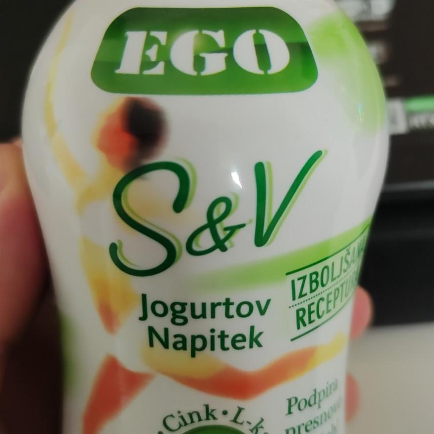 Zdjęcia - S&V Jogurtov napitek Ego