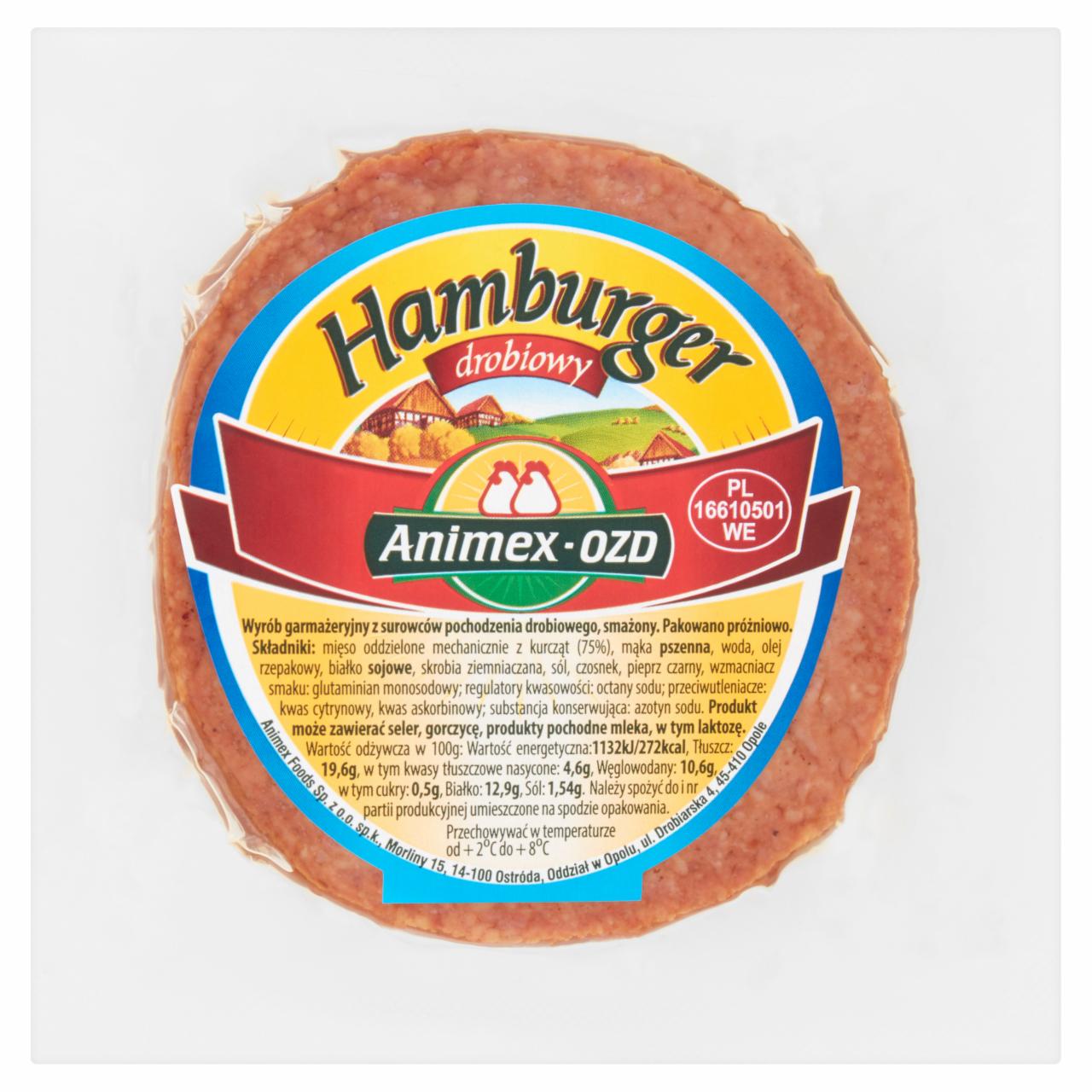 Zdjęcia - Hamburger drobiowy 250 g