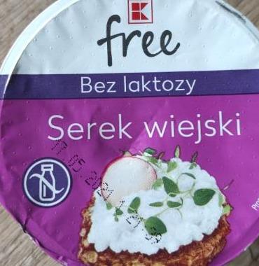 Zdjęcia - serek wiejski bez laktozy Kaufland