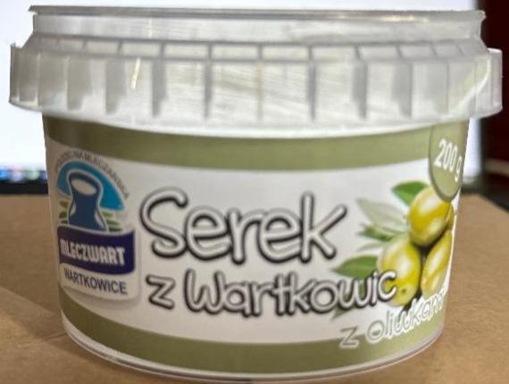 Zdjęcia - Serek z wartkowic z oliwkami Wartkowice