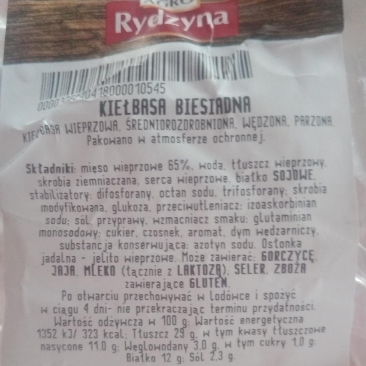 Zdjęcia - Kiełbasa biesiadna Agro Rydzyna