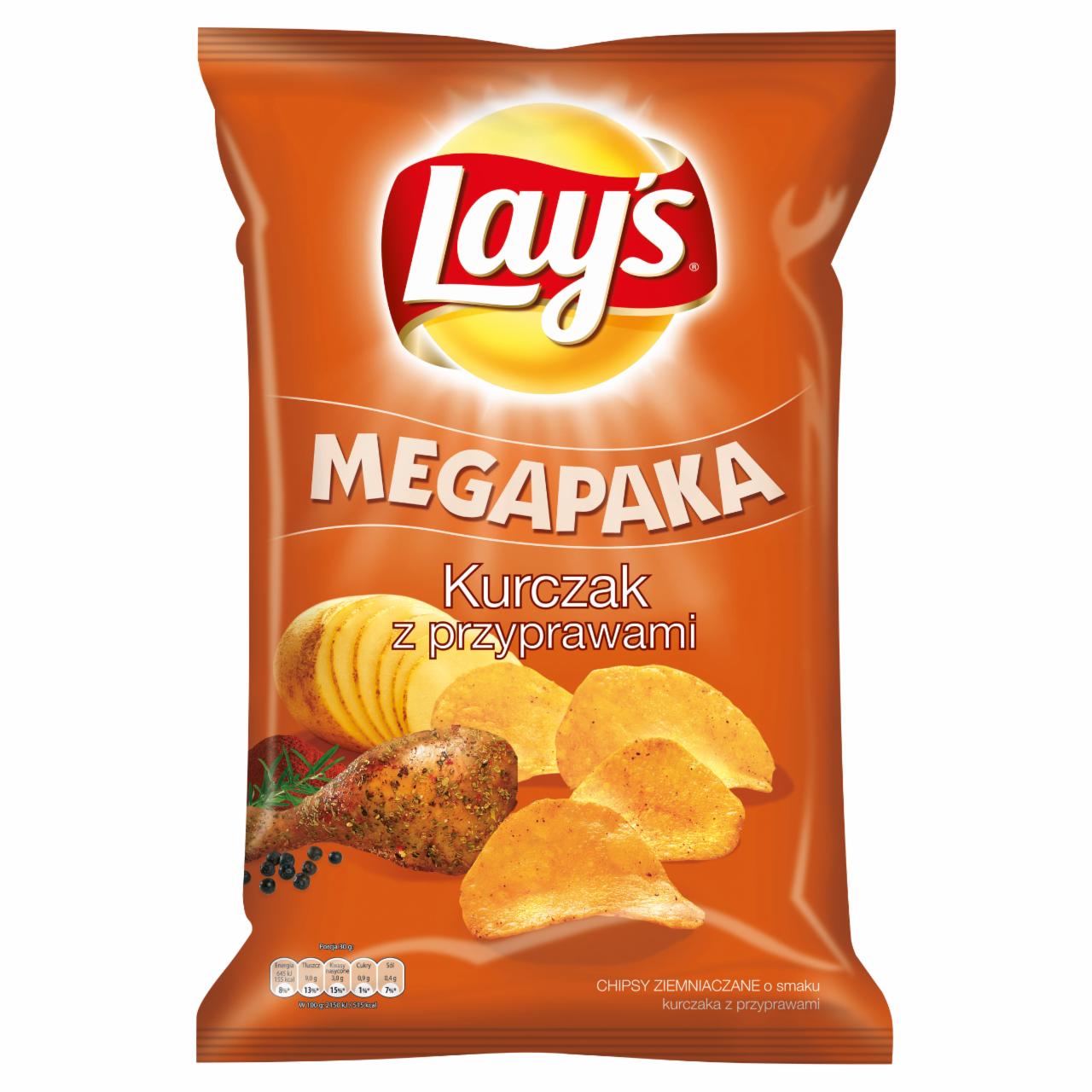 Zdjęcia - Lay's Kurczak z przyprawami Chipsy ziemniaczane 225 g