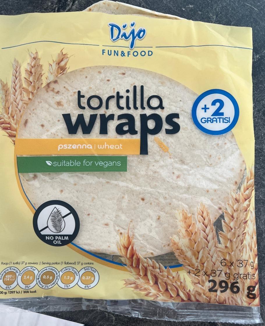 Zdjęcia - Tortilla wraps pszenna Dijo