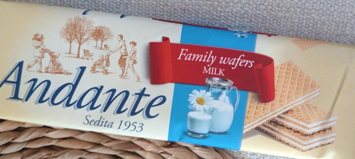 Zdjęcia - Family wafers milk Andante