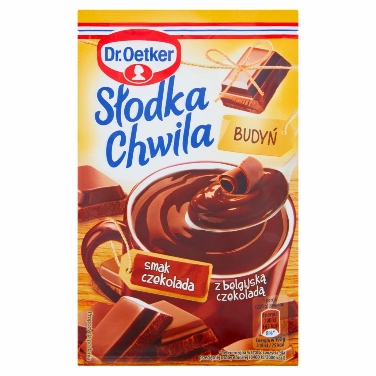 Zdjęcia - Słodka Chwila Budyń smak czekolada Dr. Oetker