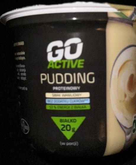 Zdjęcia - Pudding proteinowy smak waniliowy Go Active