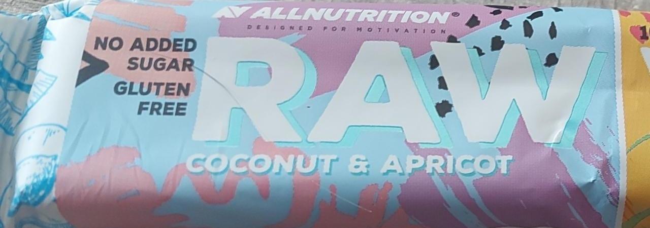 Zdjęcia - Coconut Apricot RAW Allnutrition