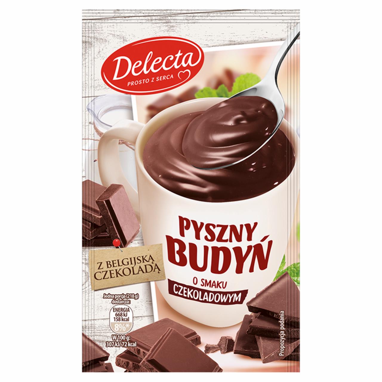 Zdjęcia - Delecta Pyszny budyń o smaku czekoladowym 43 g