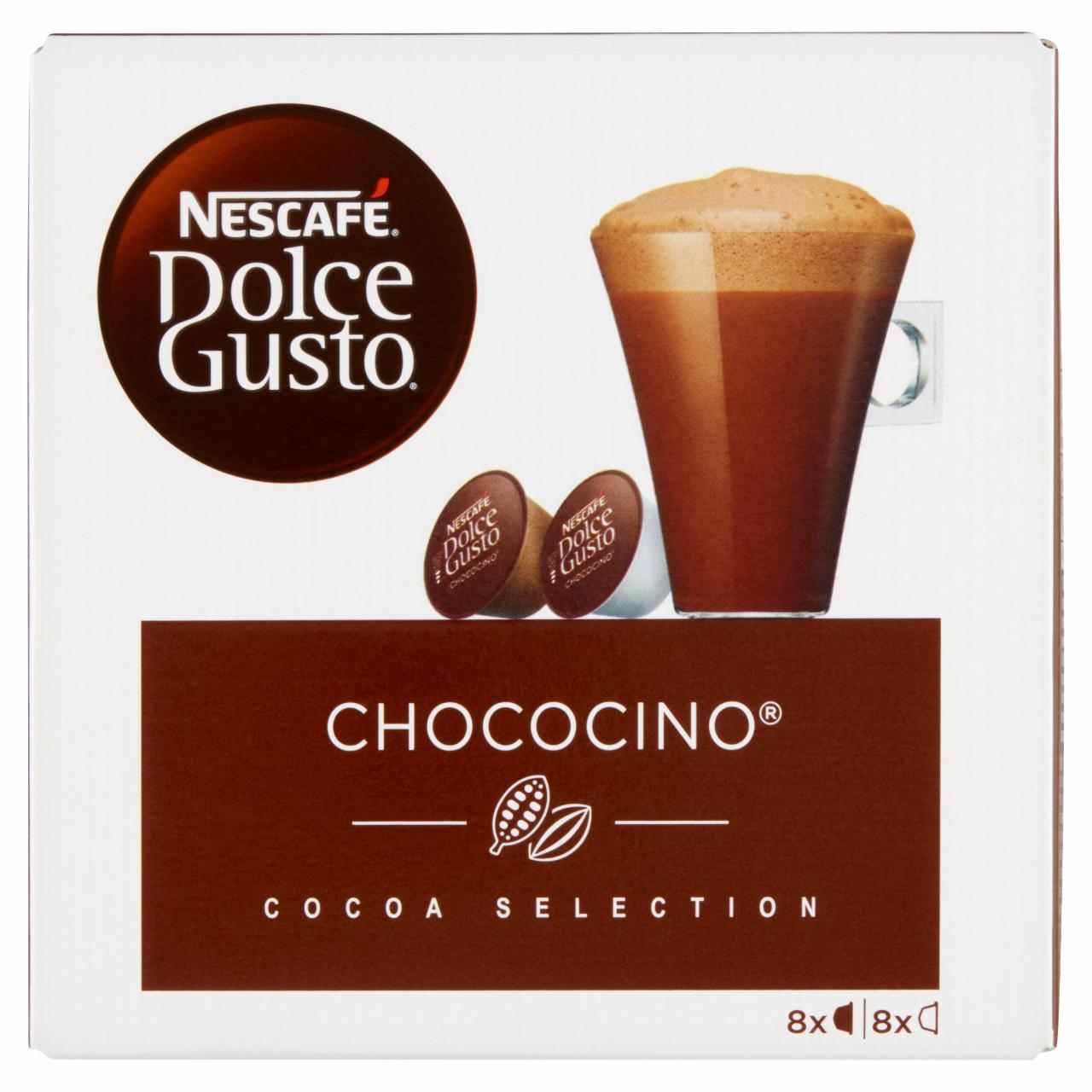 Zdjęcia - Nescafé Dolce Gusto Chococino Czekolada i mleko w kapsułkach 256 g (8 x 16 g i 8 x 16 g)