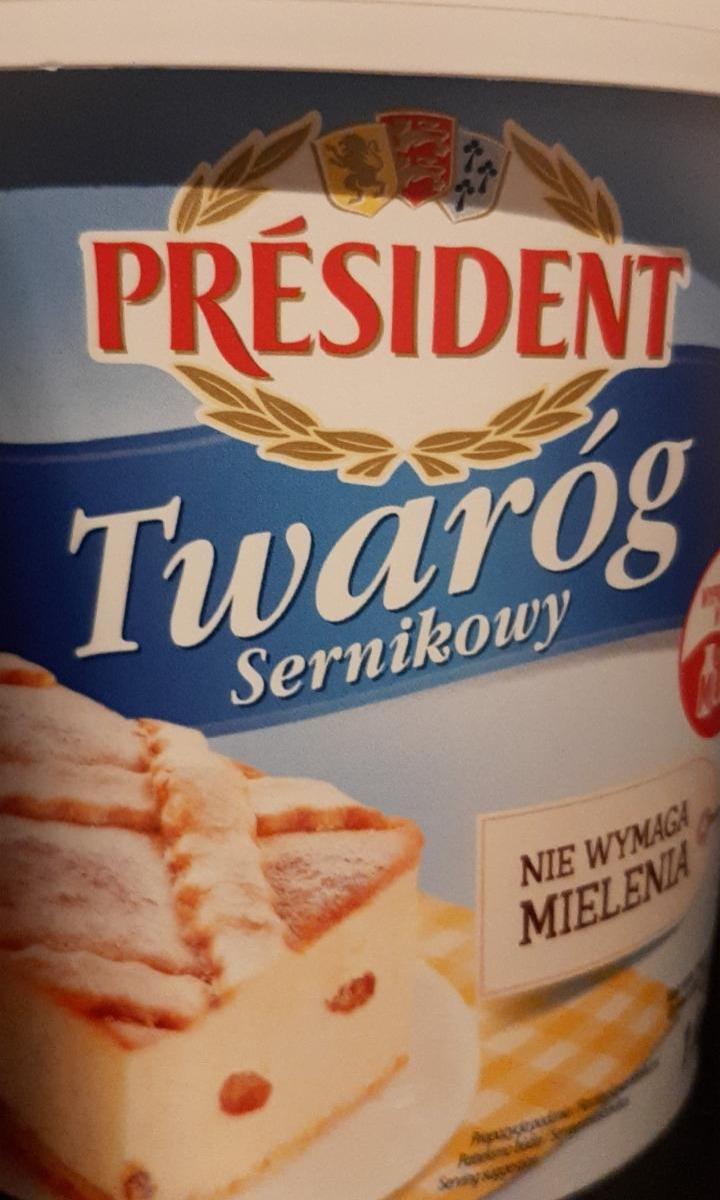 Zdjęcia - Twaróg Sernikowy Président