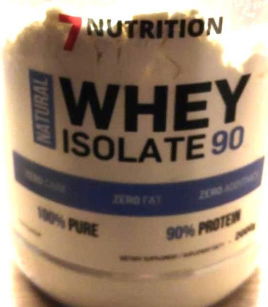 Zdjęcia - WHEY ISOLATE 90 natural 7 Nutrition