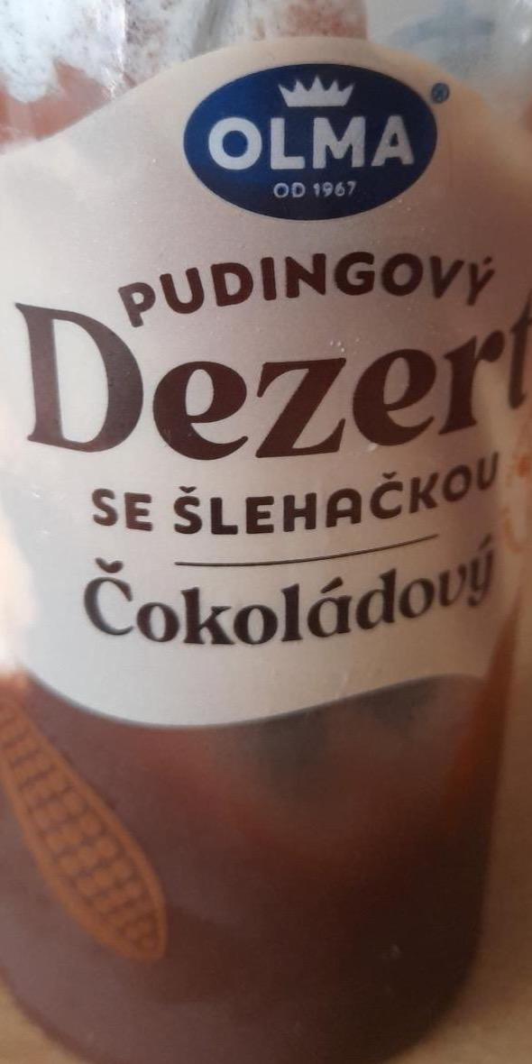 Zdjęcia - Pudingový dezert se šlehačkou čokoládový Olma