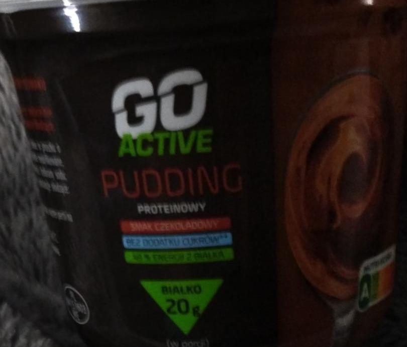 Zdjęcia - Pudding proteinowy czekoladowy Go Active