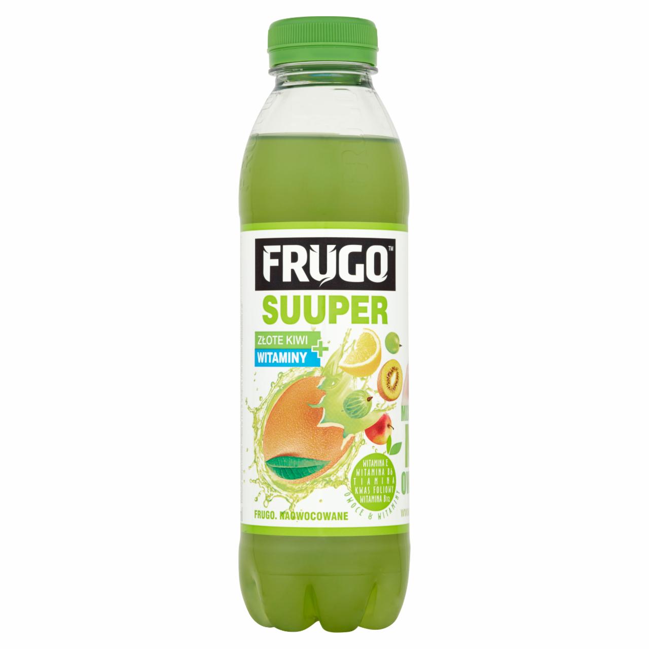 Zdjęcia - Frugo Suuper Złote Kiwi + witaminy Napój wieloowocowy niegazowany 500 ml