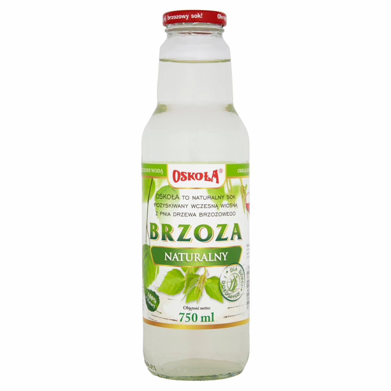 Zdjęcia - Oskoła Brzoza Naturalny sok 750 ml