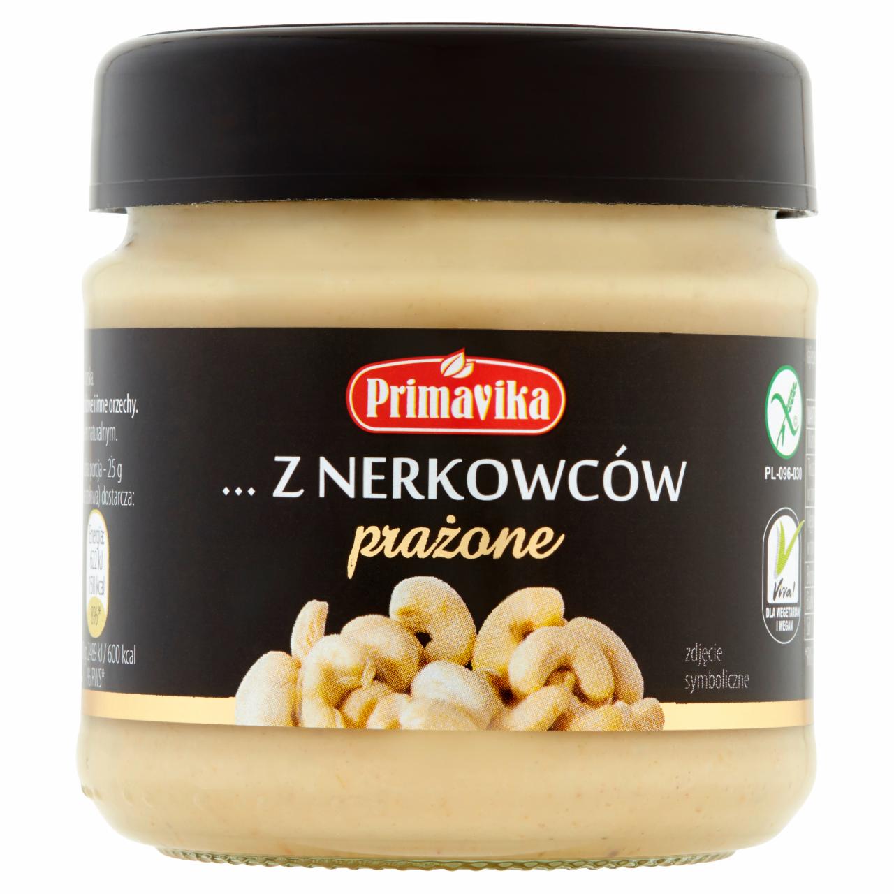 Zdjęcia - Primavika Pasta z prażonych orzechów nerkowca 185 g