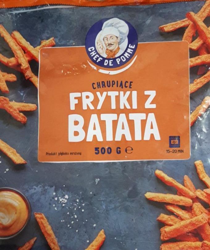 Zdjęcia - Chrupiące frytki z batata Chef De pomme