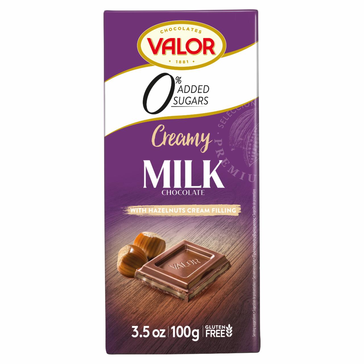 Zdjęcia - Valor Nadziewana czekolada mleczna 100 g