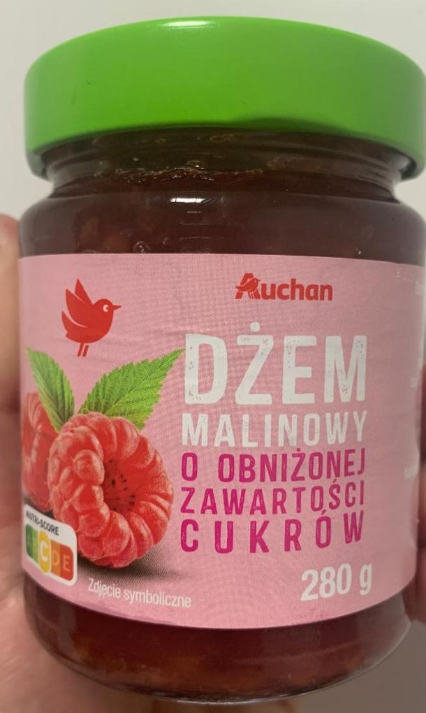 Zdjęcia - Dżem Malinowy o obniżonej zawartości cukru Auchan