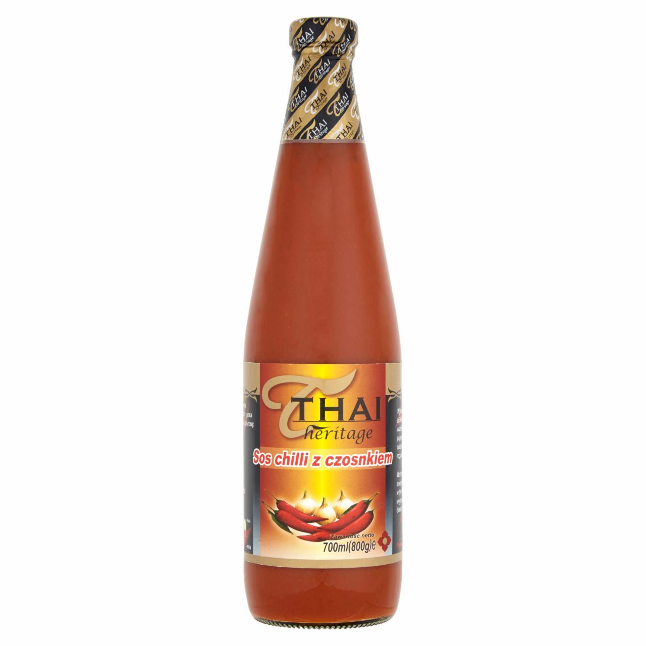 Zdjęcia - Thai Heritage Sos chilli z czosnkiem 700 ml