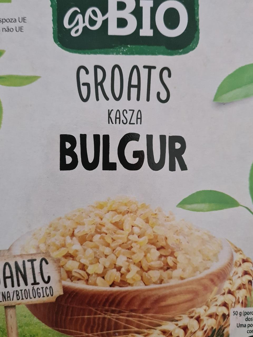 Zdjęcia - Groats kasza bulgur go BIO