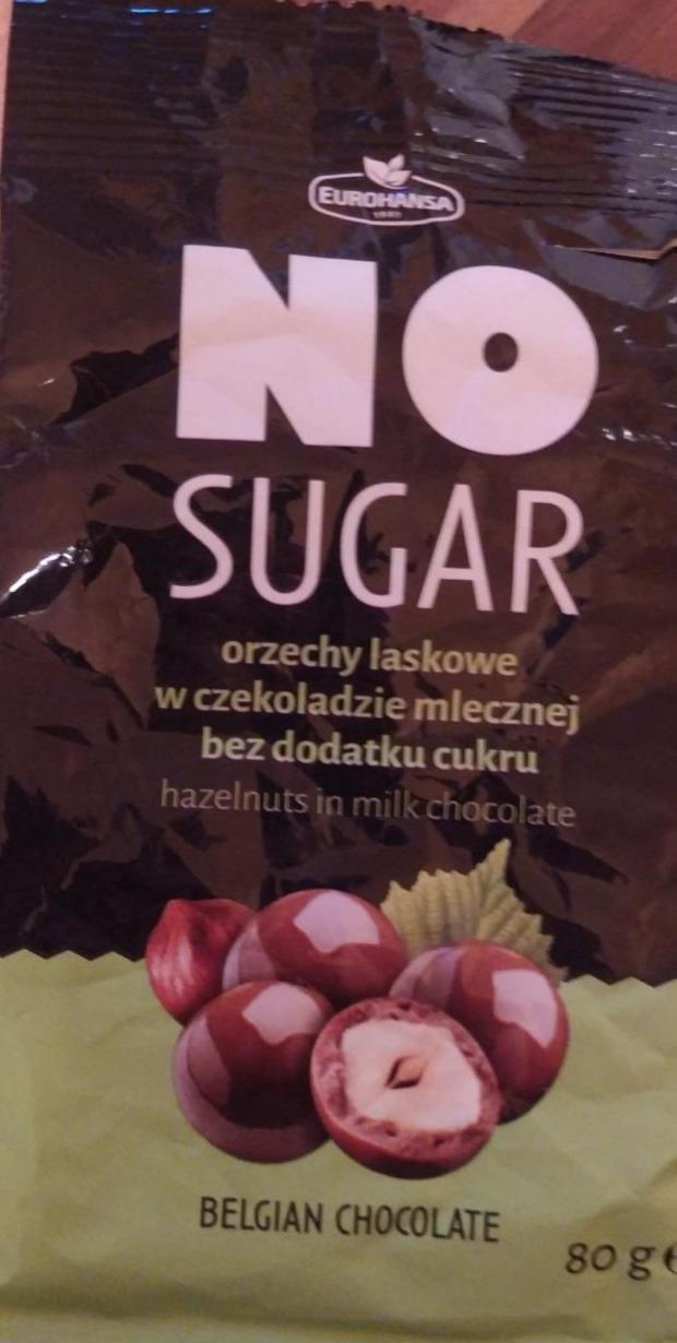 Zdjęcia - Eurohansa Orzechy laskowe w mlecznej czekoladzie bez dodatku cukru