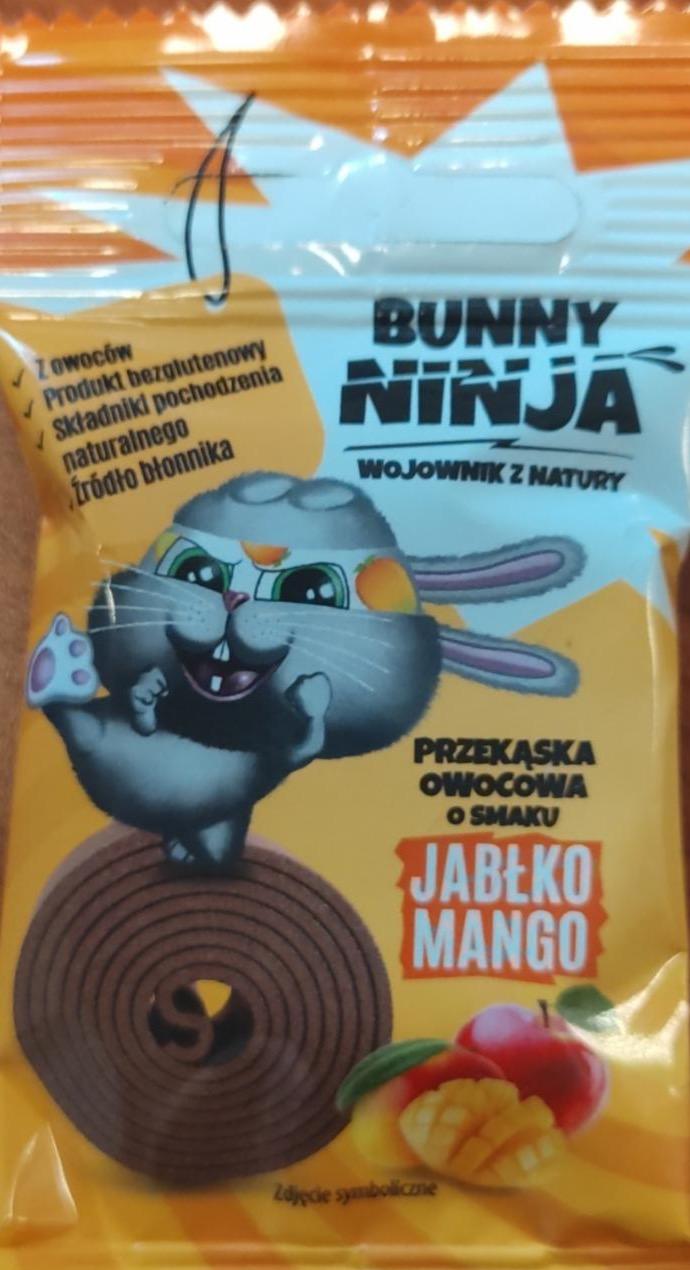 Zdjęcia - Bunny Ninja Przekąska owocowa o smaku jabłko mango 15 g