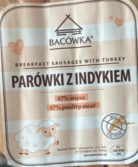 Zdjęcia - Parówki z indykiem Bacówka