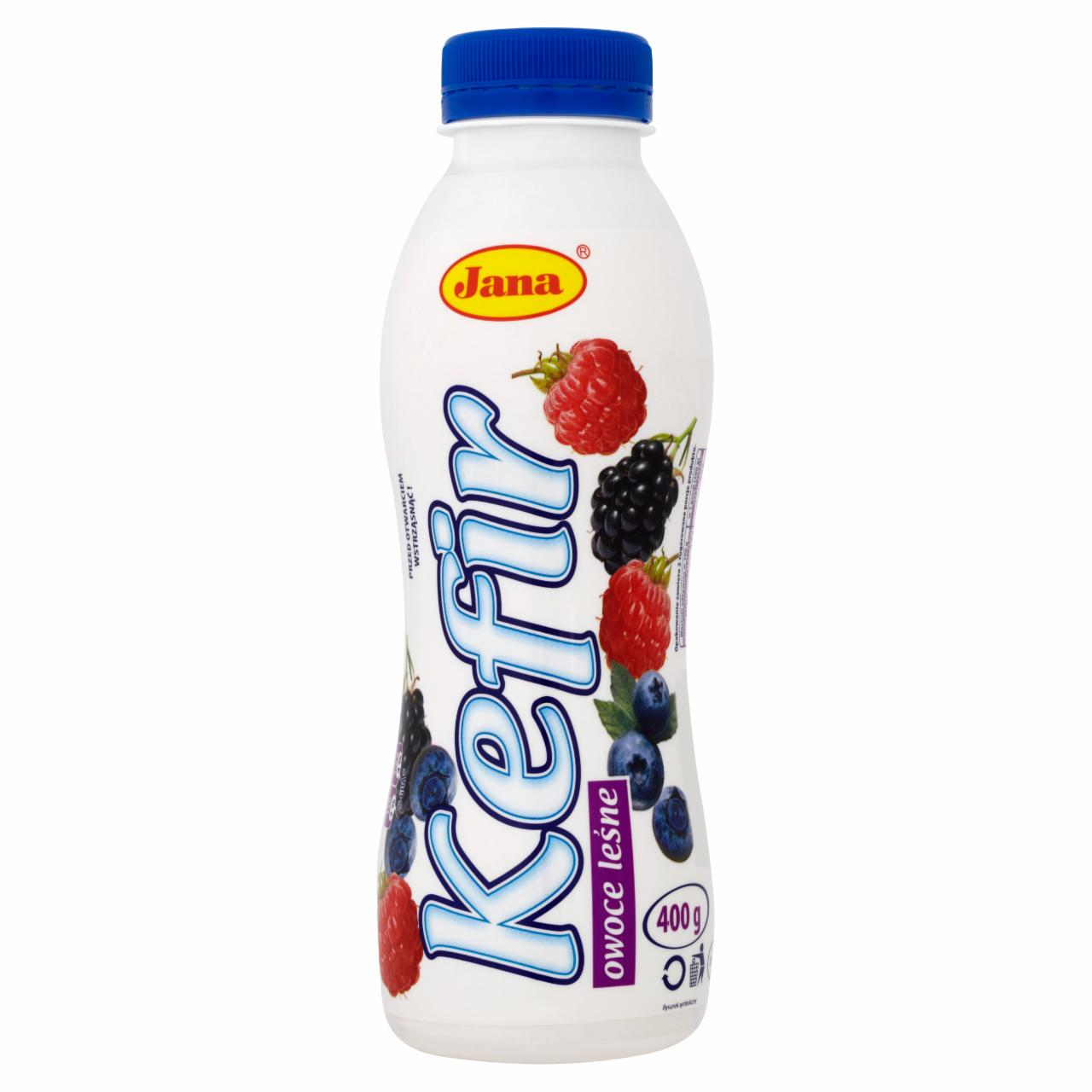 Zdjęcia - Jana Kefir owoce leśne 400 g