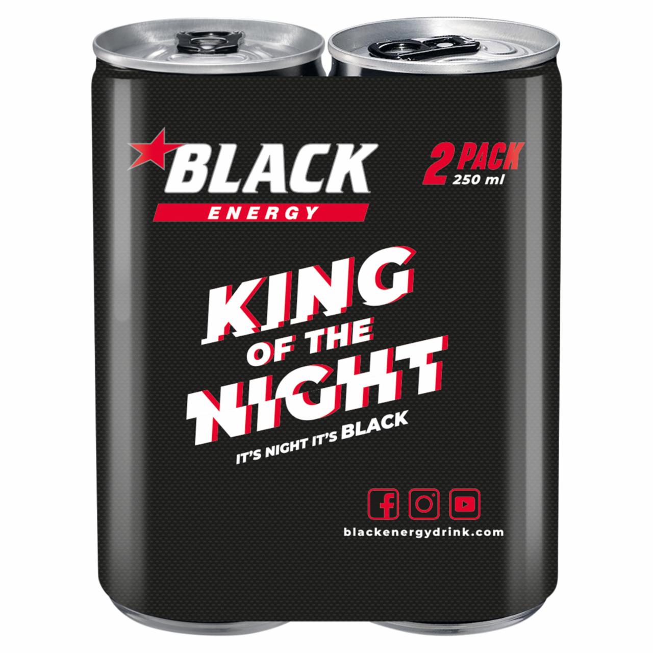 Zdjęcia - Black Energy Gazowany napój energetyzujący 500 ml (2 x 250 ml)