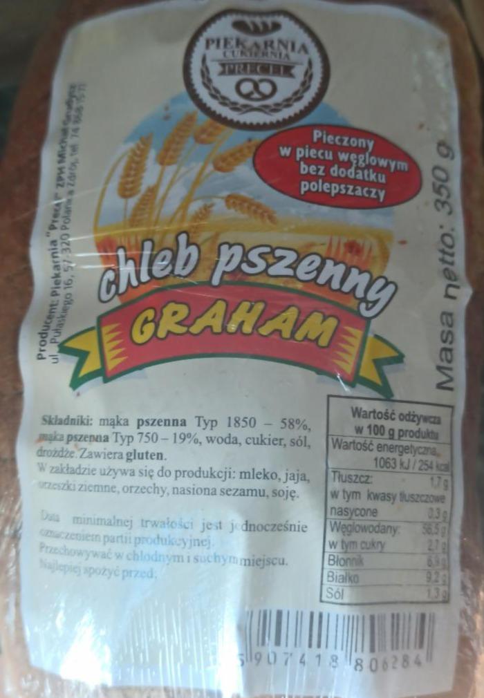 Zdjęcia - Chleb pszenny graham piekarnia Precel