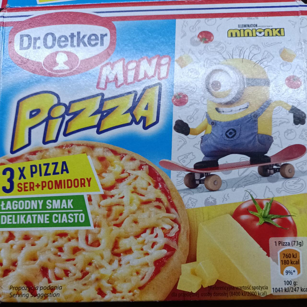 Zdjęcia - Dr. Oetker Mini pizza ser + pomidory 220 g (3 sztuki)