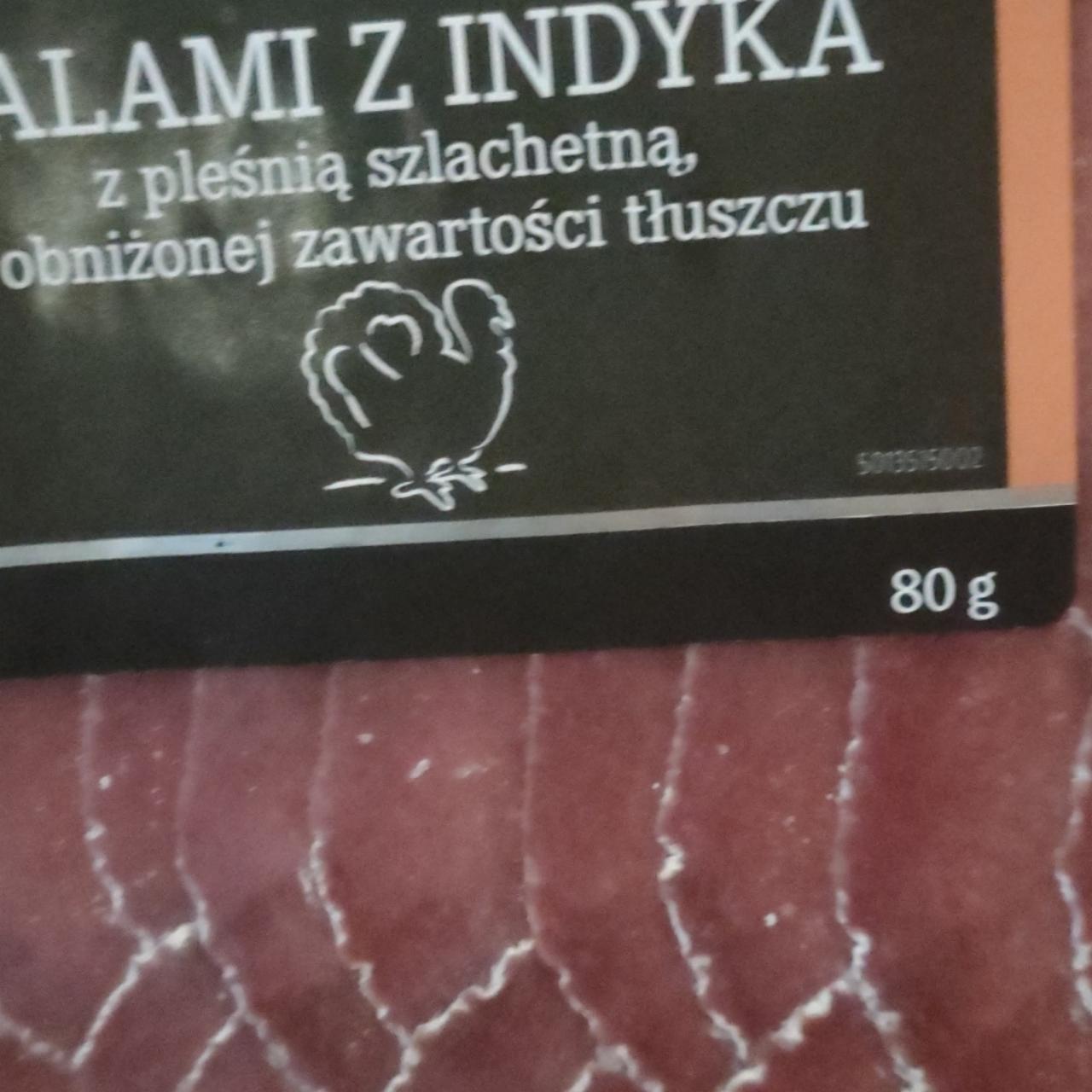 Zdjęcia - salami z indyka Lidl