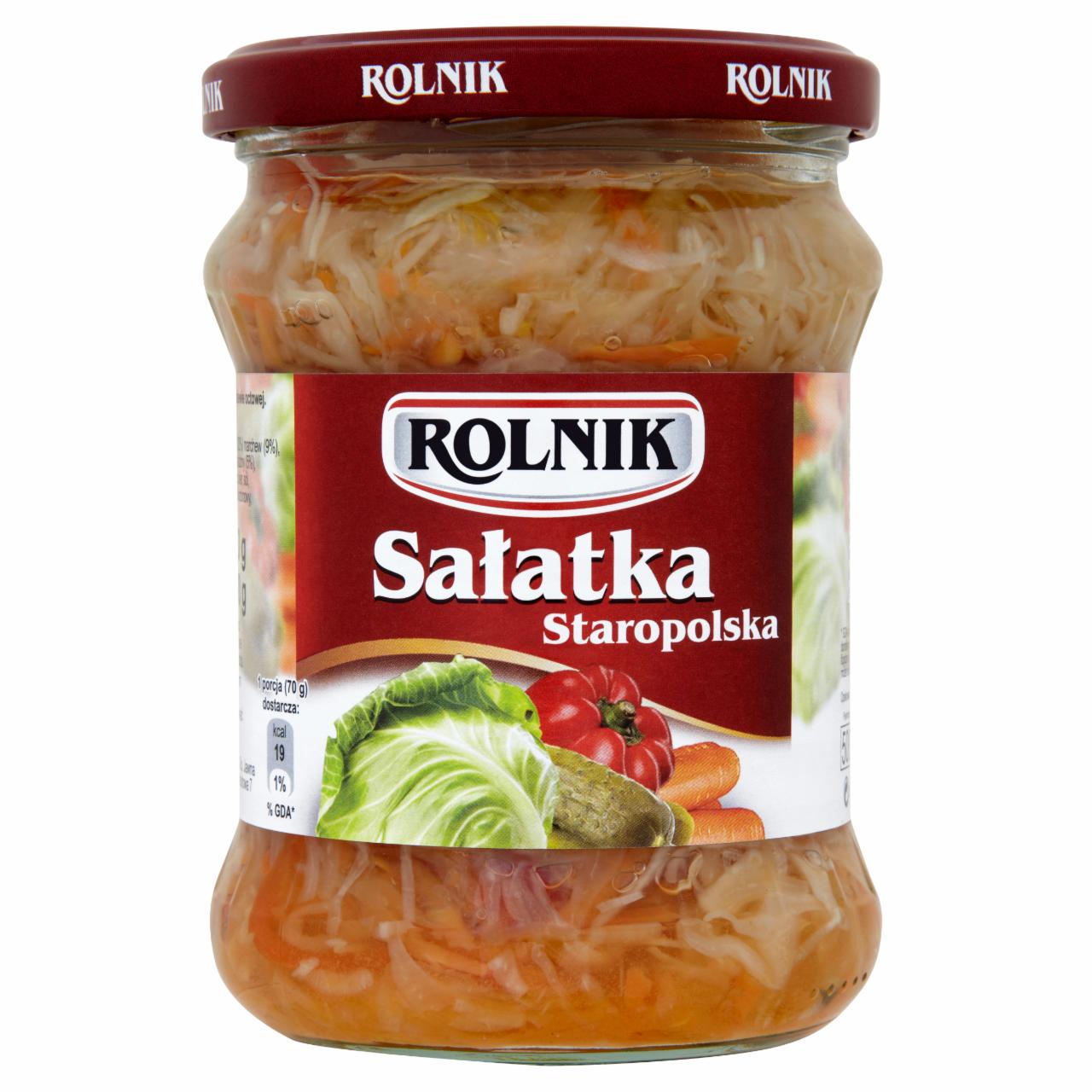 Zdjęcia - Rolnik Sałatka staropolska 450 g