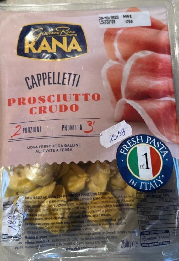 Zdjęcia - Cappelletti prosciutto crudo RANA