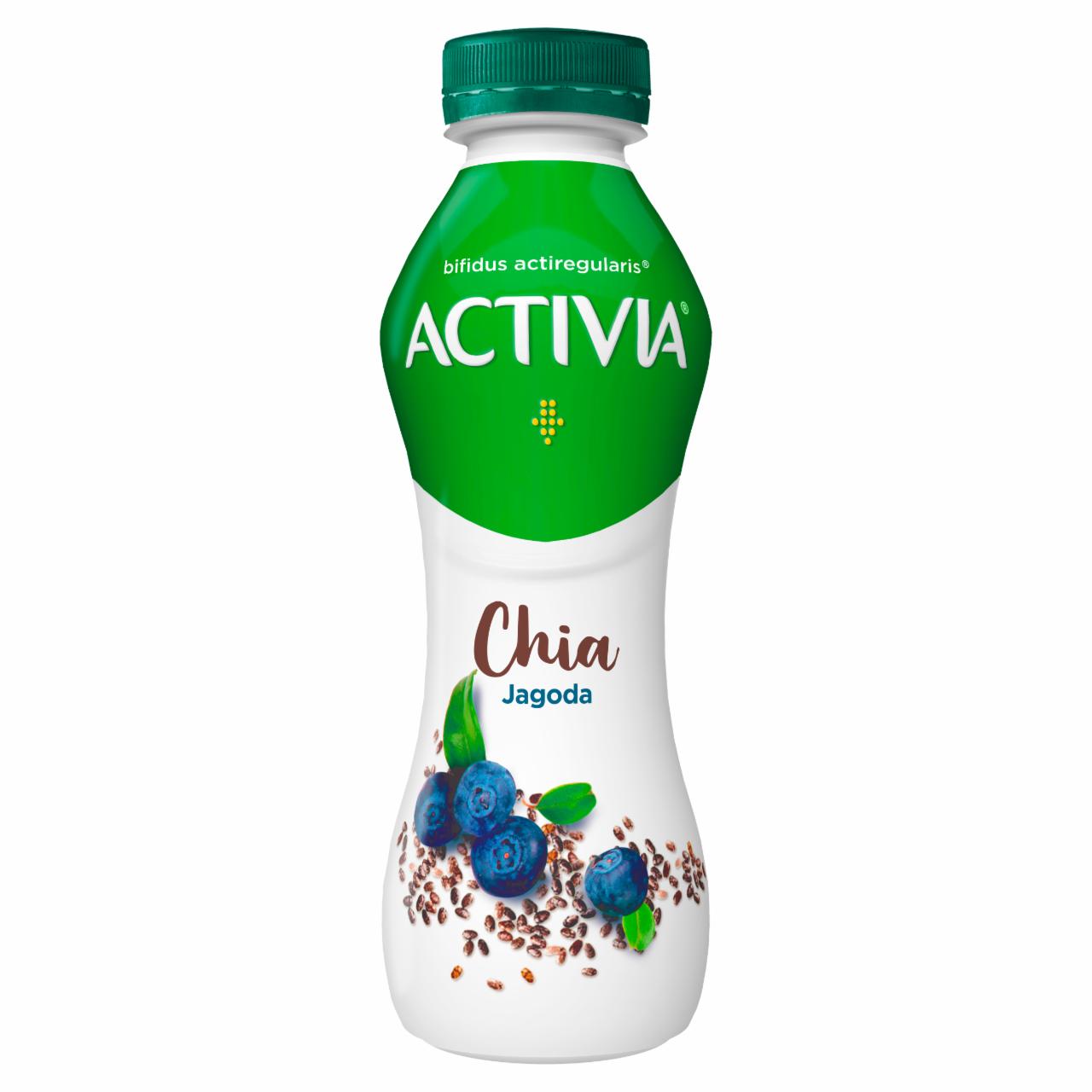 Zdjęcia - Activia Jogurt chia jagoda 280 g