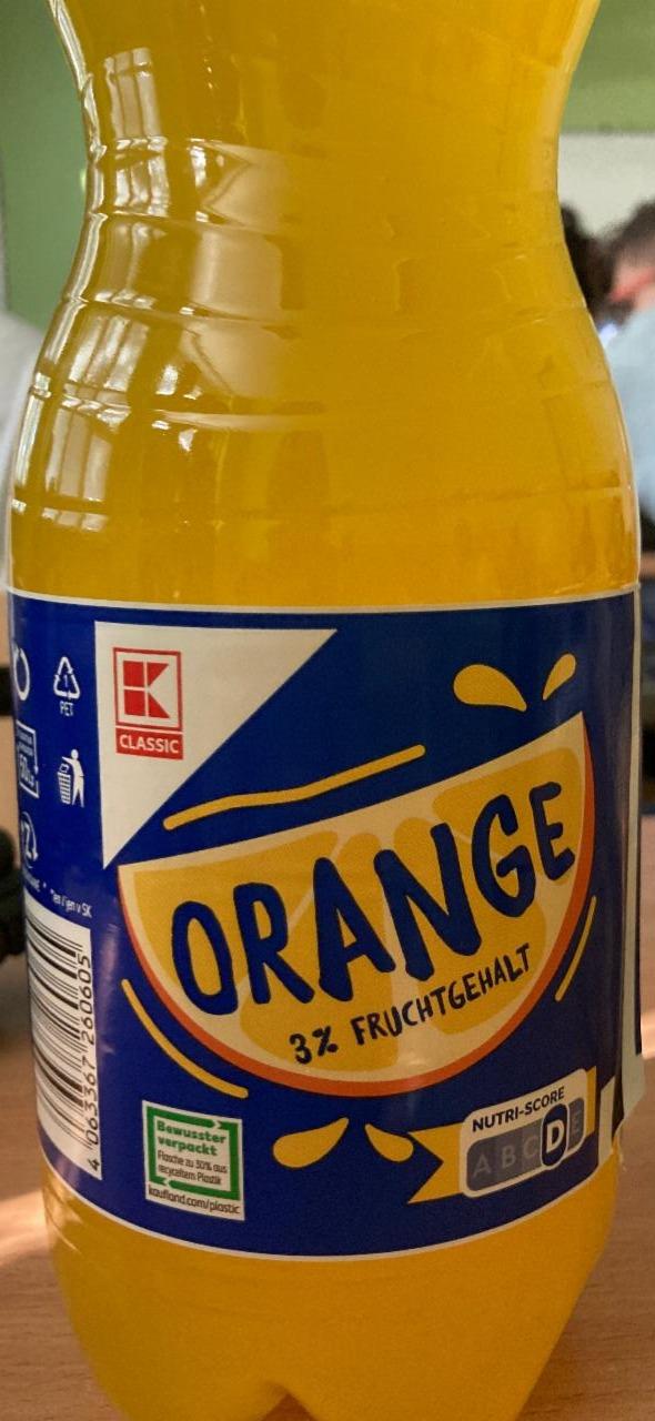 Zdjęcia - Orange 3% fruchtgehalt K-Classic