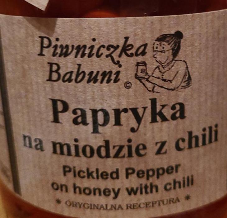 Zdjęcia - Papryka na miodzie z chili Piwniczka babuni