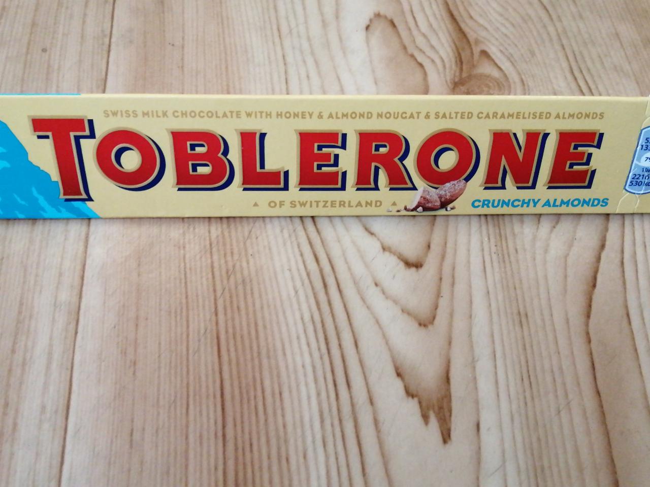 Zdjęcia - Toblerone Crunchy almonds