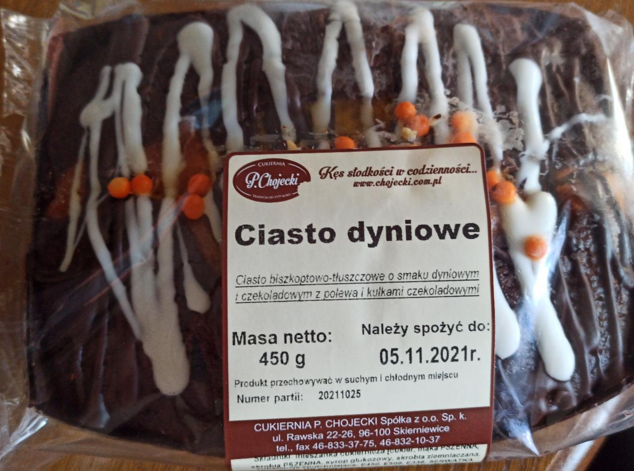 Zdjęcia - ciasto dyniowe chojecki