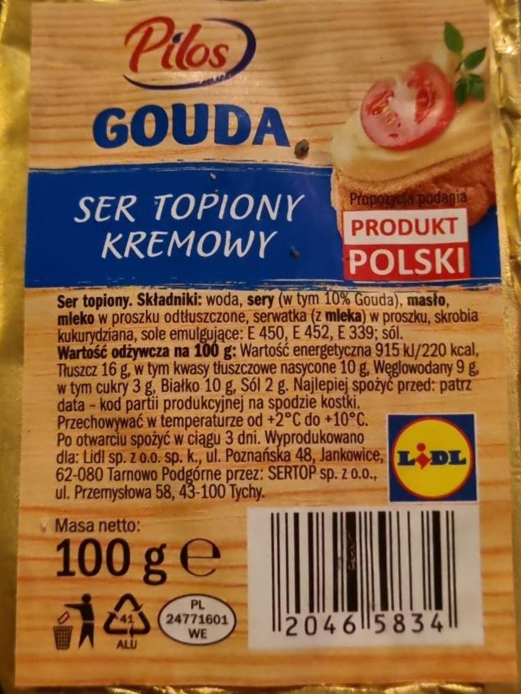 Zdjęcia - Gouda ser topiony kremowy Pilos