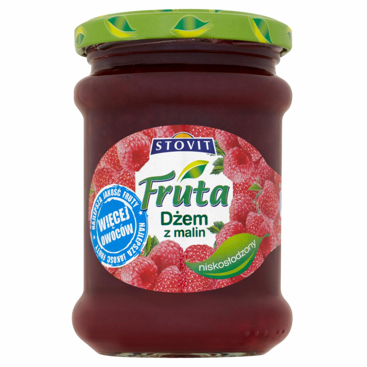 Zdjęcia - Fruta dżem z malin niskosłodzony Stovit