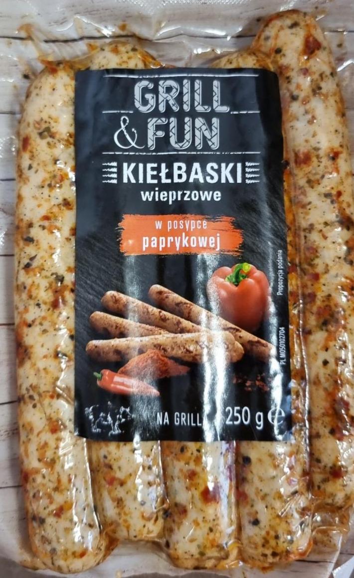 Zdjęcia - kiełbaski wieprzowe w posypce paprykowej grill&fun