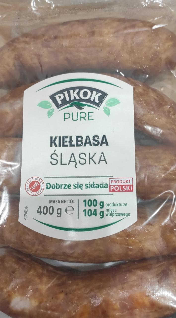 Zdjęcia - Kiełbasa śląska Pikok Pure