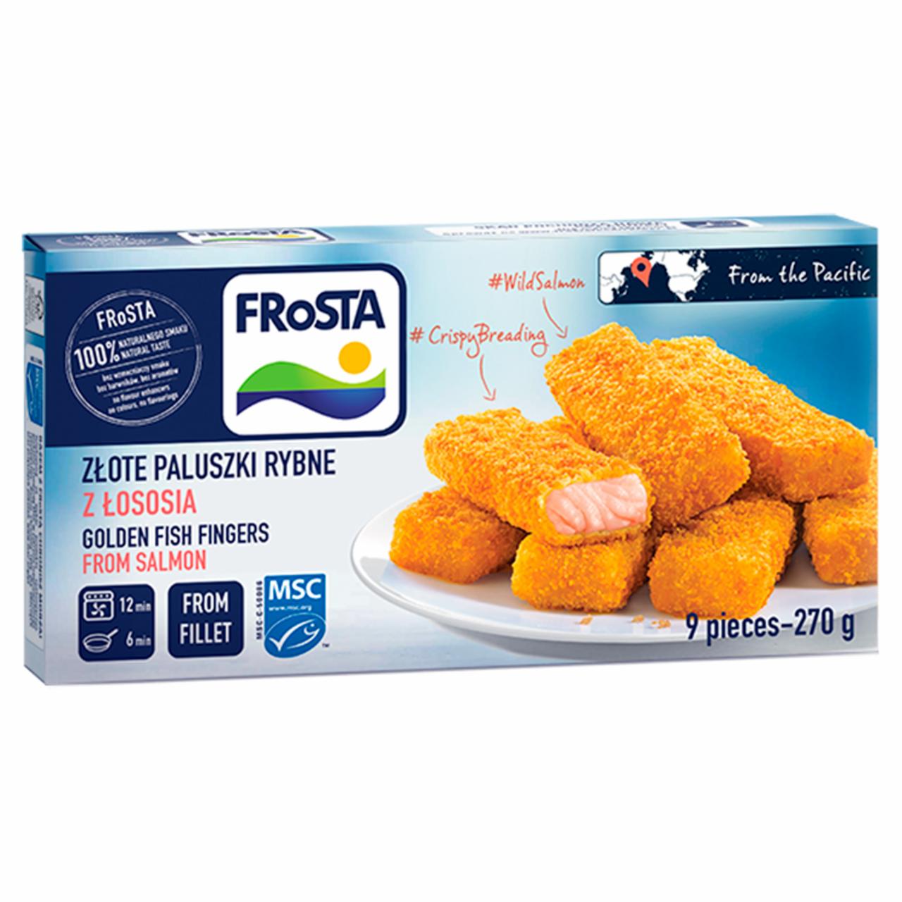 Zdjęcia - FRoSTA Paluszki rybne z łososia 270 g (9 sztuk)