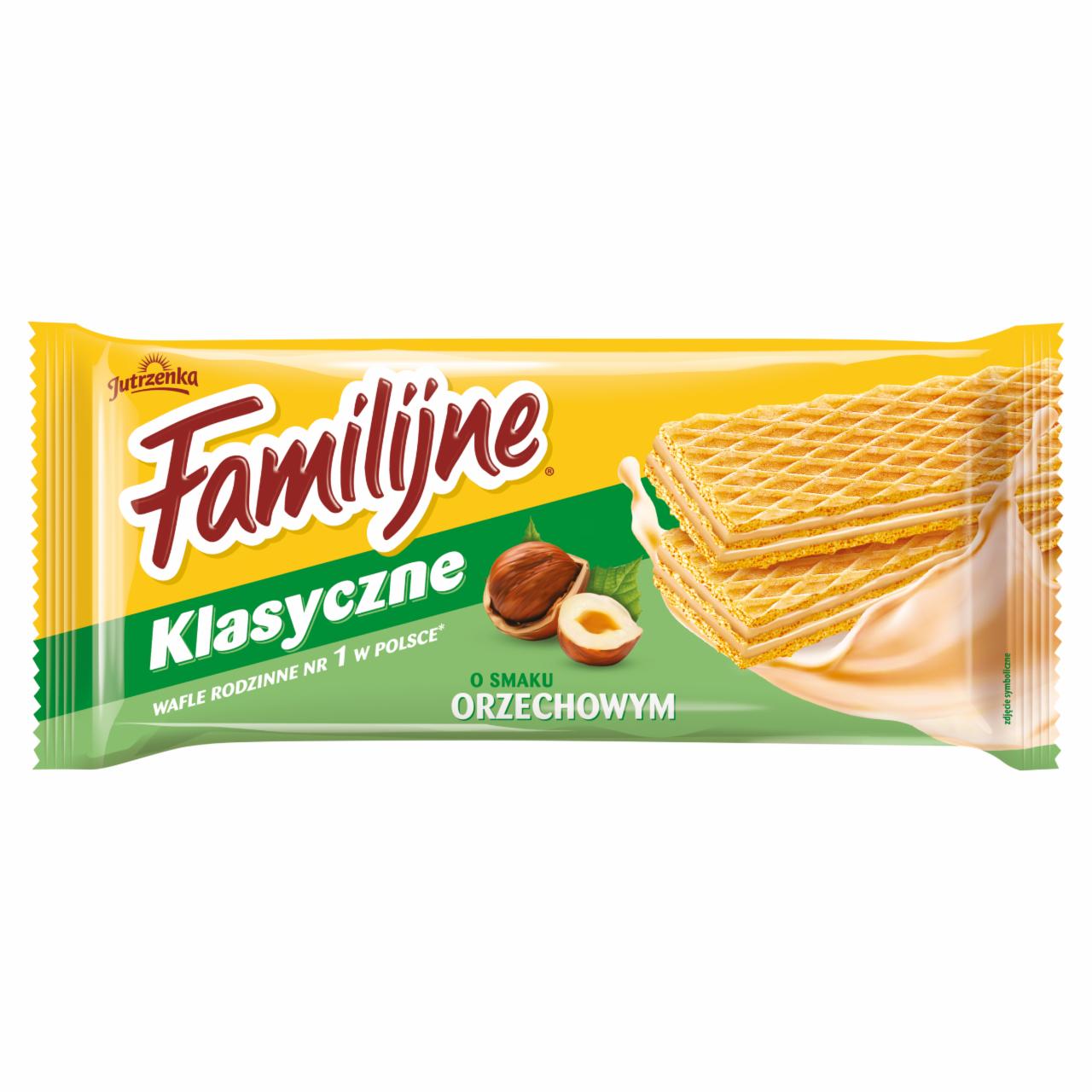 Zdjęcia - Familijne Klasyczne wafle o smaku orzechowym 180 g