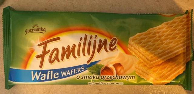 Zdjęcia - Familijne Klasyczne wafle o smaku orzechowym 180 g