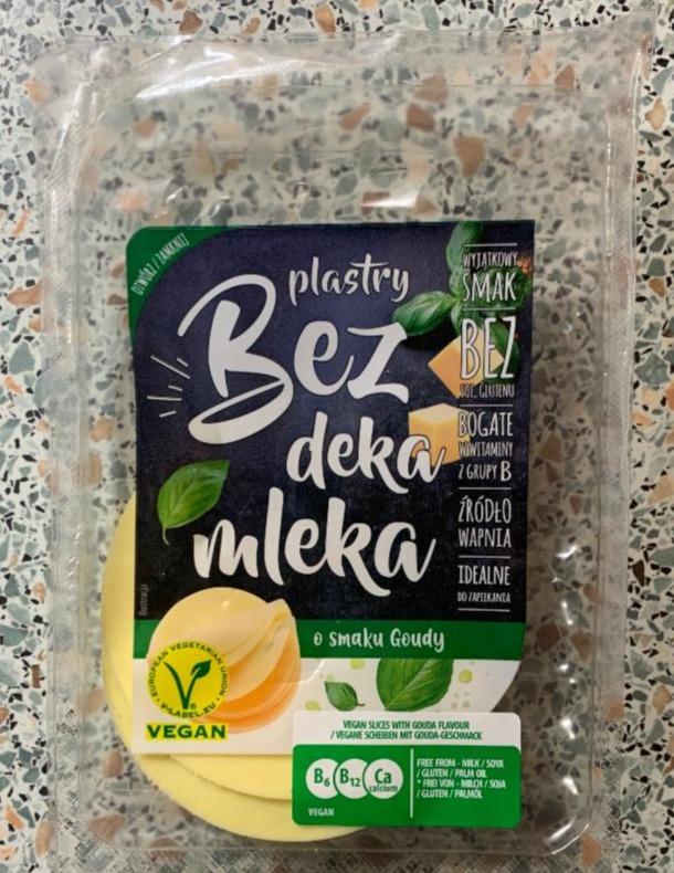 Zdjęcia - Bez deka mleka Plastry do kanapek o smaku Goudy 100 g